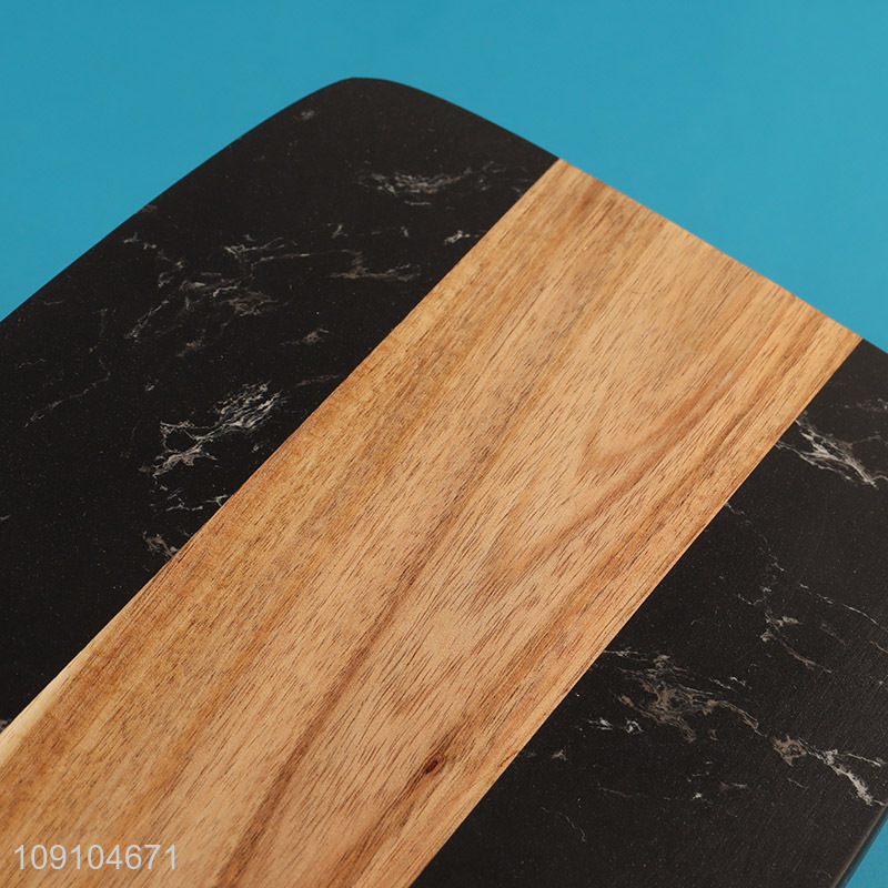New Product Durable Acacia Wood and Marble Cutting Board Kitchen Tools