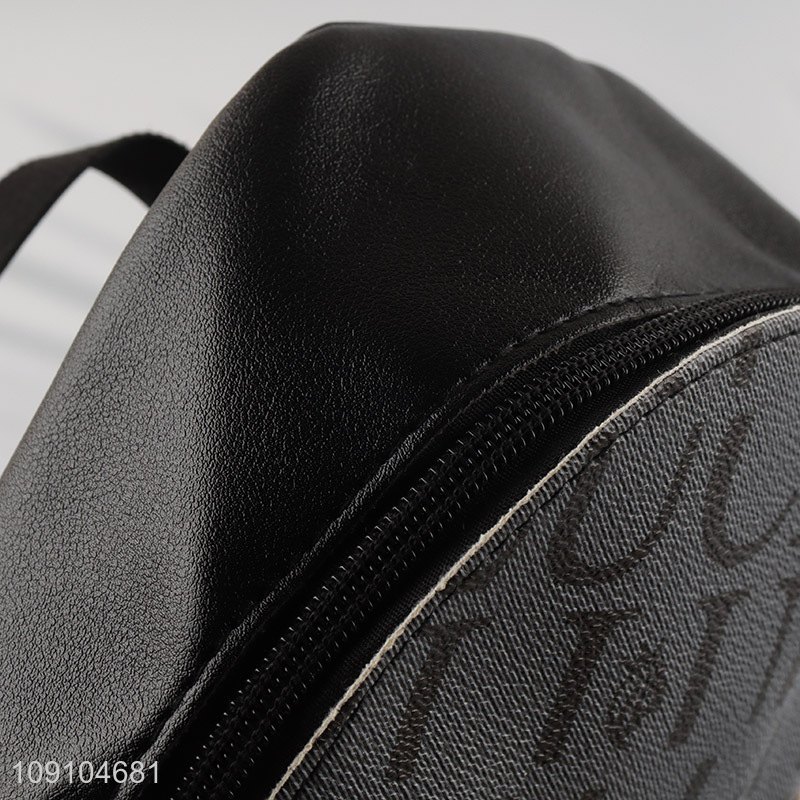 Wholesale Fashion Letter Printed PU Leather Backpack for Women