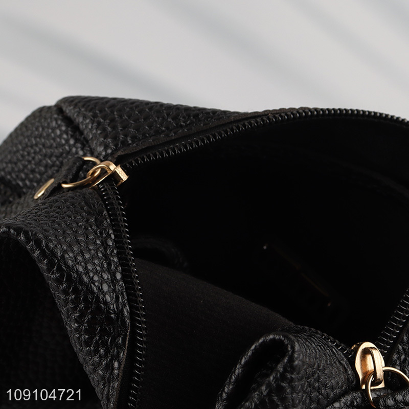 New Arrival PU Leather Cylinder Bag Trendy Crossbody Barrel Bag