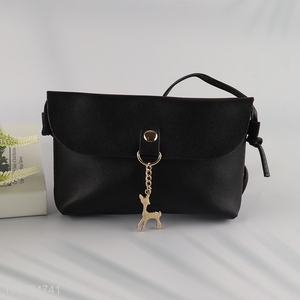 China Imports Fashion PU Leather Messenger Shoulder Bag for Women