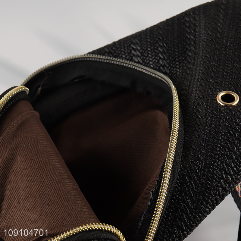 High Quality PU Leather Sling Chest Bag Crossbody Chest Bag