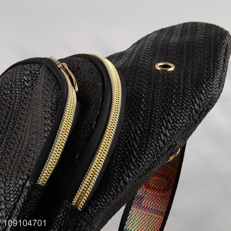 High Quality PU Leather Sling Chest Bag Crossbody Chest Bag