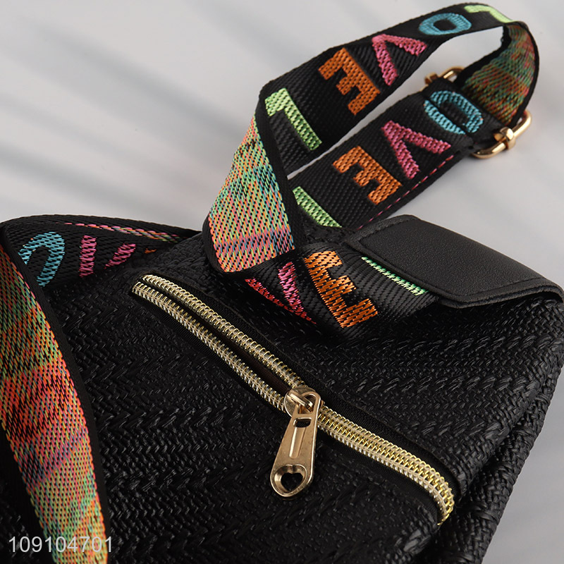 High Quality PU Leather Sling Chest Bag Crossbody Chest Bag