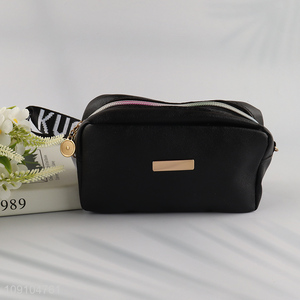 New Product Women PU Leather Crossbody Shoulder Bag With Wide Strap