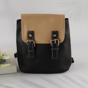 Factory Price Mini PU Leather Backpack Shoulder Bag for Women