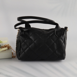 Wholesale Women PU Leather Handbag Crossbody Bag With Chain Strap