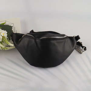 Good Quality Fanny Pack PU Leather Waist Bag Chest Bag for Women