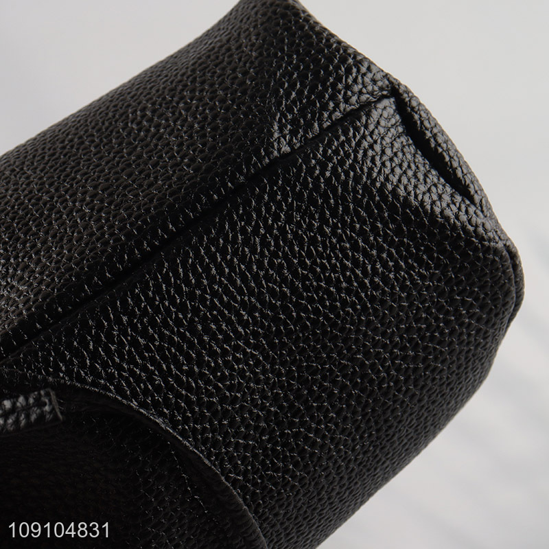 Wholesale PU Leather Bucket Bag Drawstring Crossbody Bag for Women