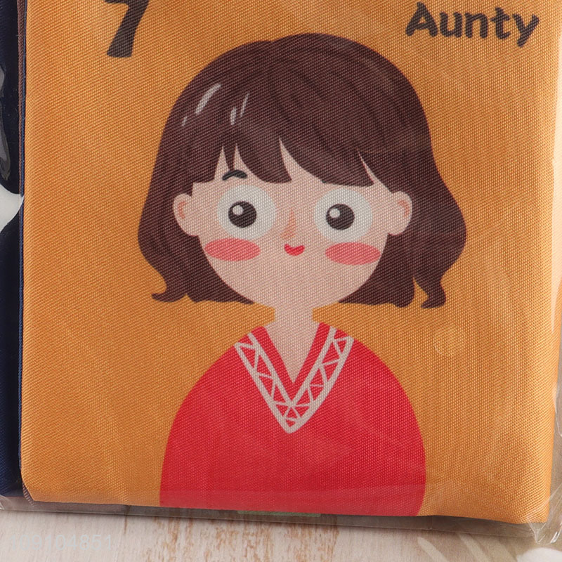 Top selling character series baby cloth book early educational toys