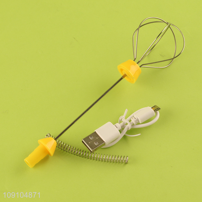 Wholesale 2-In-1 Electric Hand Mixer Egg Beater Wireless Milk Frother