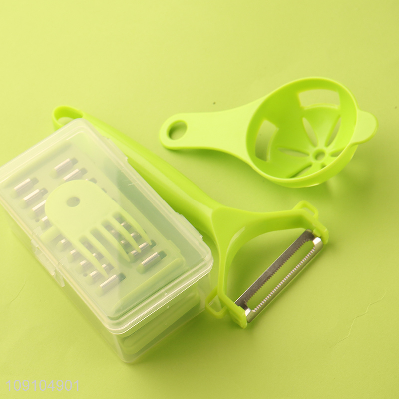Factory Supply Multifunctional Vegetable and Fruit Chopper Set with Container