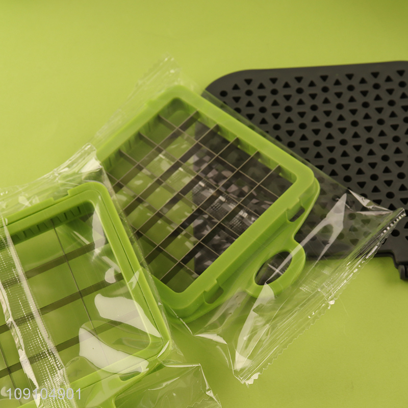 Factory Supply Multifunctional Vegetable and Fruit Chopper Set with Container