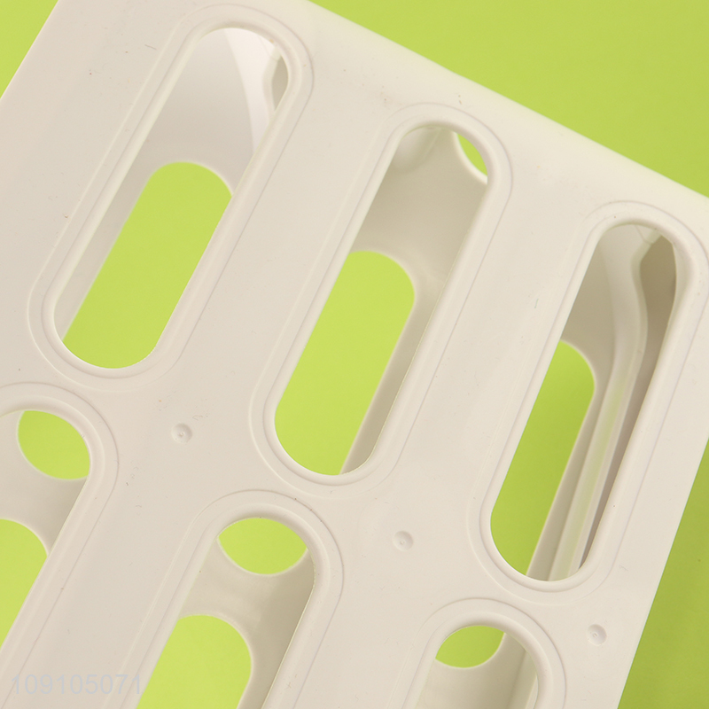 Hot Sale 4-Tier Plastic Egg Holder Auto Rolling Egg Organizer for Fridge