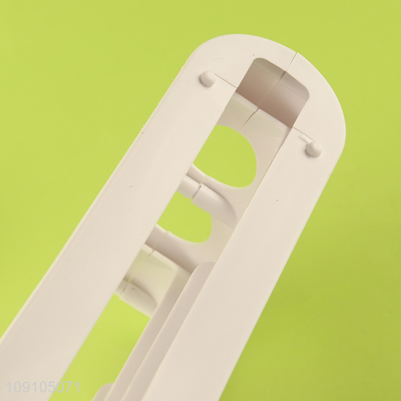 Hot Sale 4-Tier Plastic Egg Holder Auto Rolling Egg Organizer for Fridge