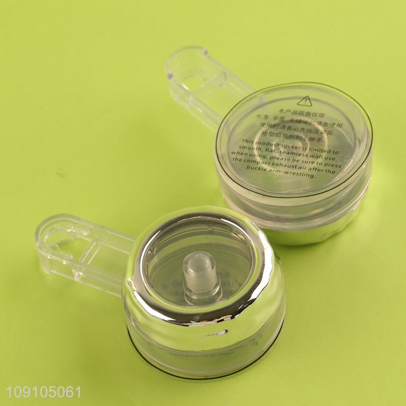 Wholesale Transparent Wall Mounted Suction Cup Shower Caddy Bathroom Storage Rack