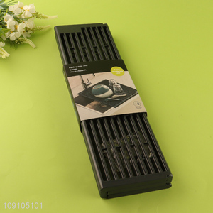 Factory Price Over Sink Dish Drying Rack Foldable Sink Drying Rack