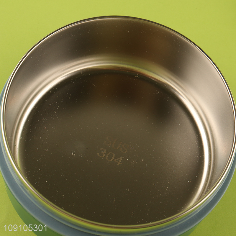 Good Quality 400ML Portable Stainless Steel Insulated Bento Lunch Box with Spoon