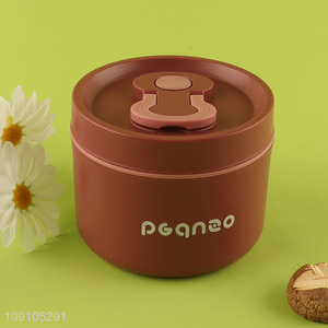 New Arrival 700ML Stainless Steel Lunch Box Insulated Food Container with Spoon