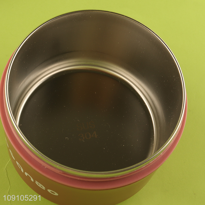 New Arrival 700ML Stainless Steel Lunch Box Insulated Food Container with Spoon