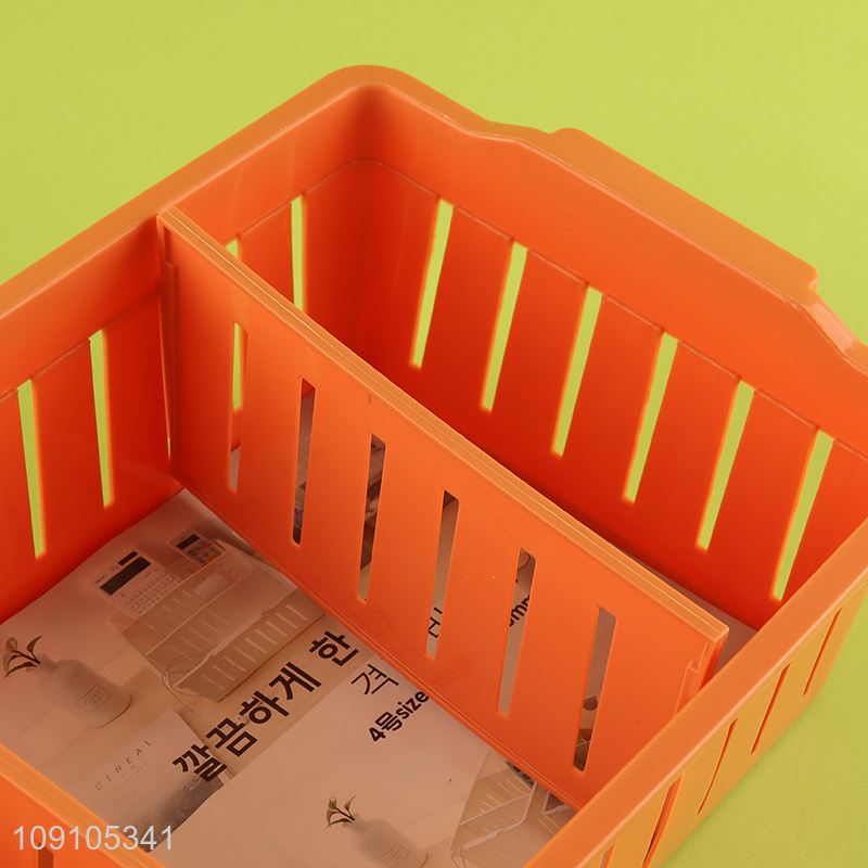 China Imports Detachable Plastic Storage Basket Multi-Function Desktop Organizer