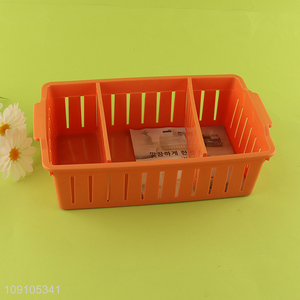 China Imports Detachable Plastic Storage Basket Multi-Function Desktop Organizer