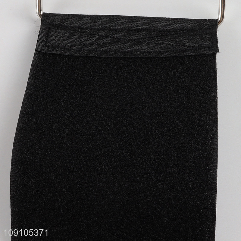 China factory adjustable polyester black elastic band