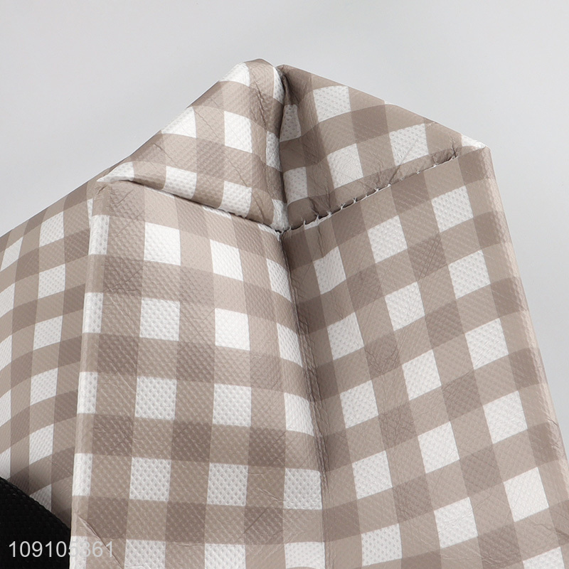 Hot selling multicolor reusable tote bag shopping bag with handle