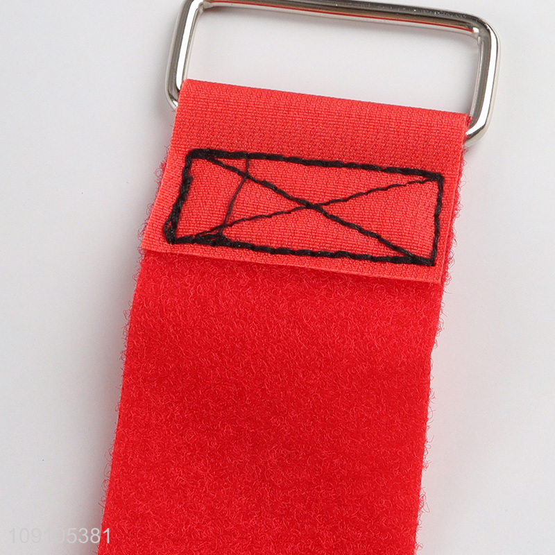 New arrival red adjustable polyester elastic band sticking tape