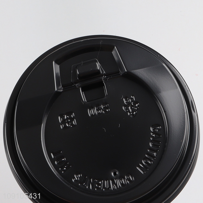 Good quality disposable plastic 50pcs cup lids for coffee