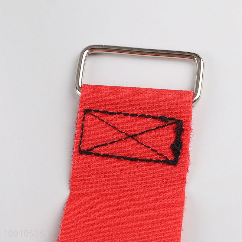 New arrival red adjustable polyester elastic band sticking tape