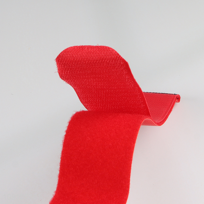 New arrival red adjustable polyester elastic band sticking tape