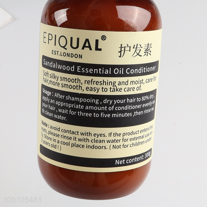 Factory price hair care sandalwood essential oil conditioner