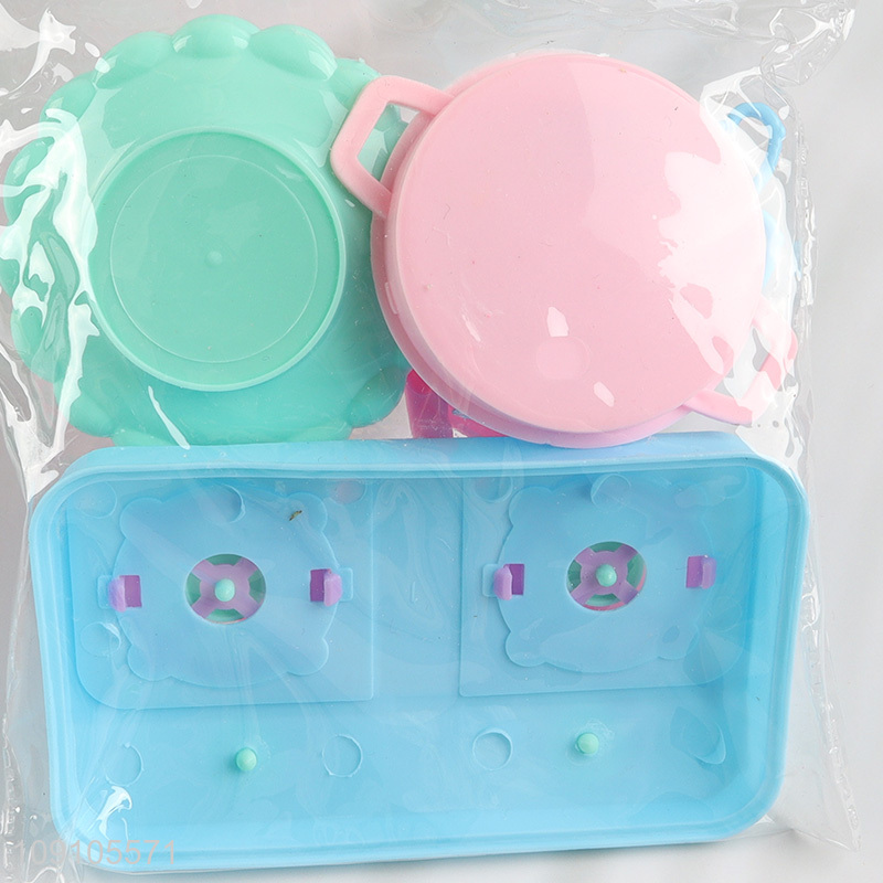 Factory supply plastic children kitchen toy pretend play set toys