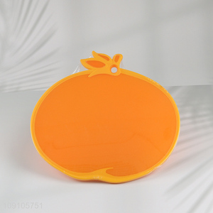 Popular products orange shape cutting board chopping block for kitchen