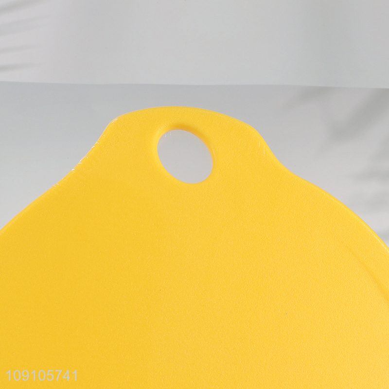 China factory lemon shape cutting board chopping block for home restaurant