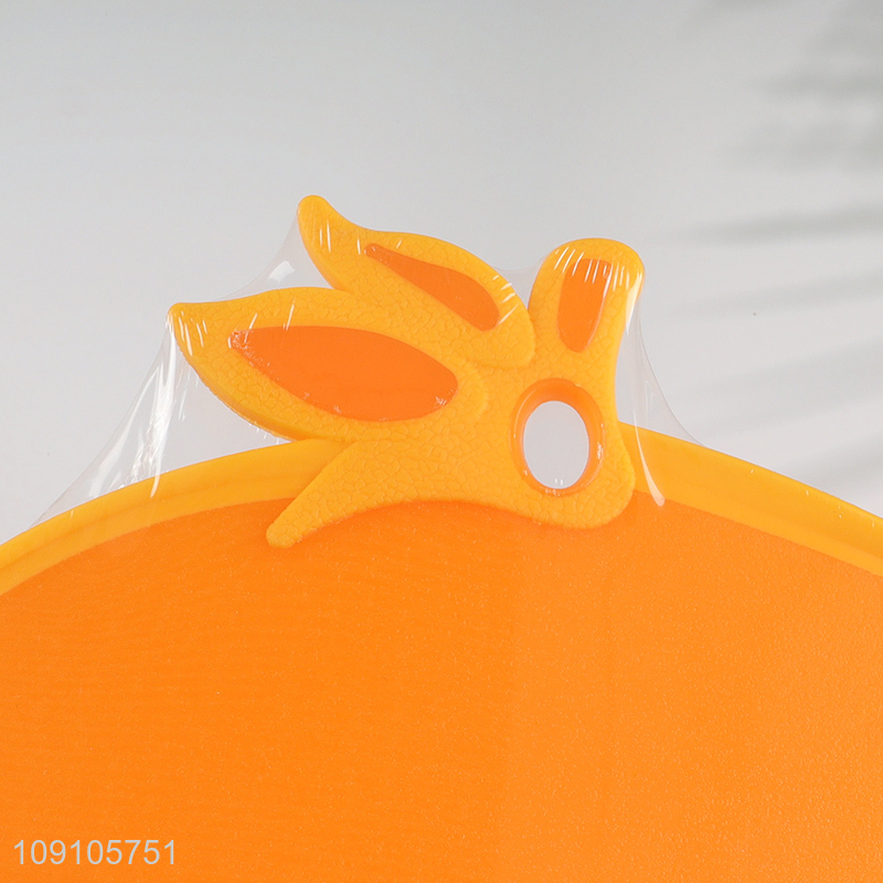 Popular products orange shape cutting board chopping block for kitchen