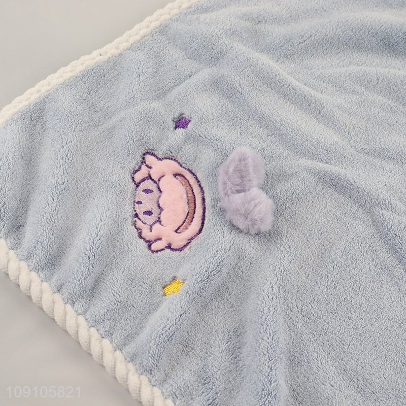 Hot Selling Hanging Hand Towels Cartoon Kids Toddlers Hand Towels