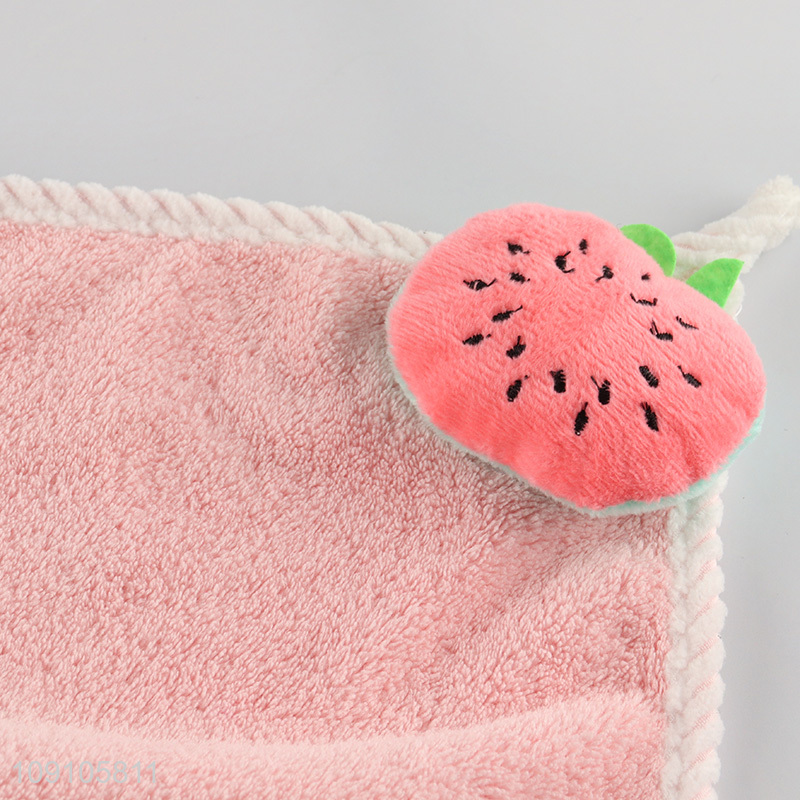 High Quality Hanging Hand Towels Soft Super Absorbent Bathroom Towels
