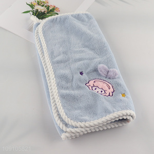 Hot Selling Hanging Hand Towels Cartoon Kids Toddlers Hand Towels