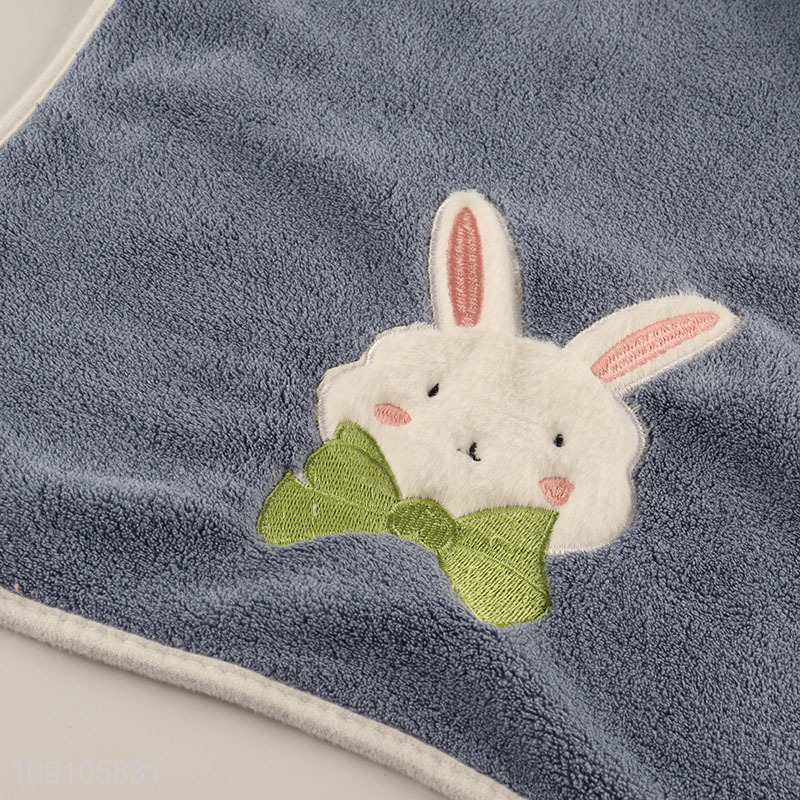 New Arrival Cute Cartoon Hanging Hand Towels for Kids Toddlers