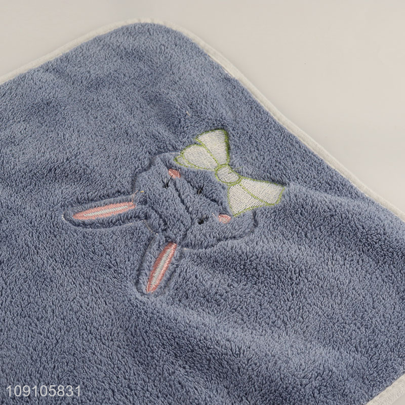 New Arrival Cute Cartoon Hanging Hand Towels for Kids Toddlers