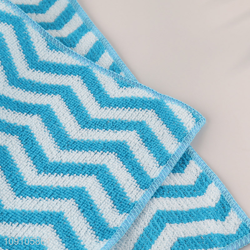 Factory Supply Square Cleaning Cloth Super Absorbent Microfiber Cleaning Towel