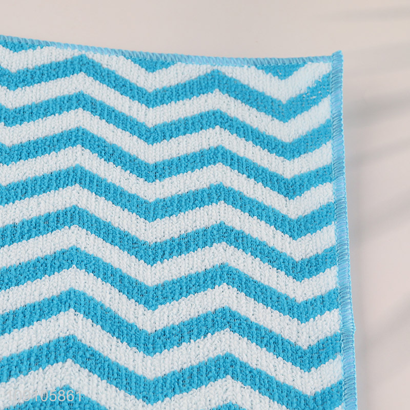 Factory Supply Square Cleaning Cloth Super Absorbent Microfiber Cleaning Towel