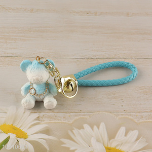 Hot Selling Kawaii Keychain Cute Bear Key Chain Backpack Pendants