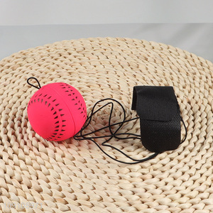 Top products baseball shape elastic ball mini bouncing ball toy