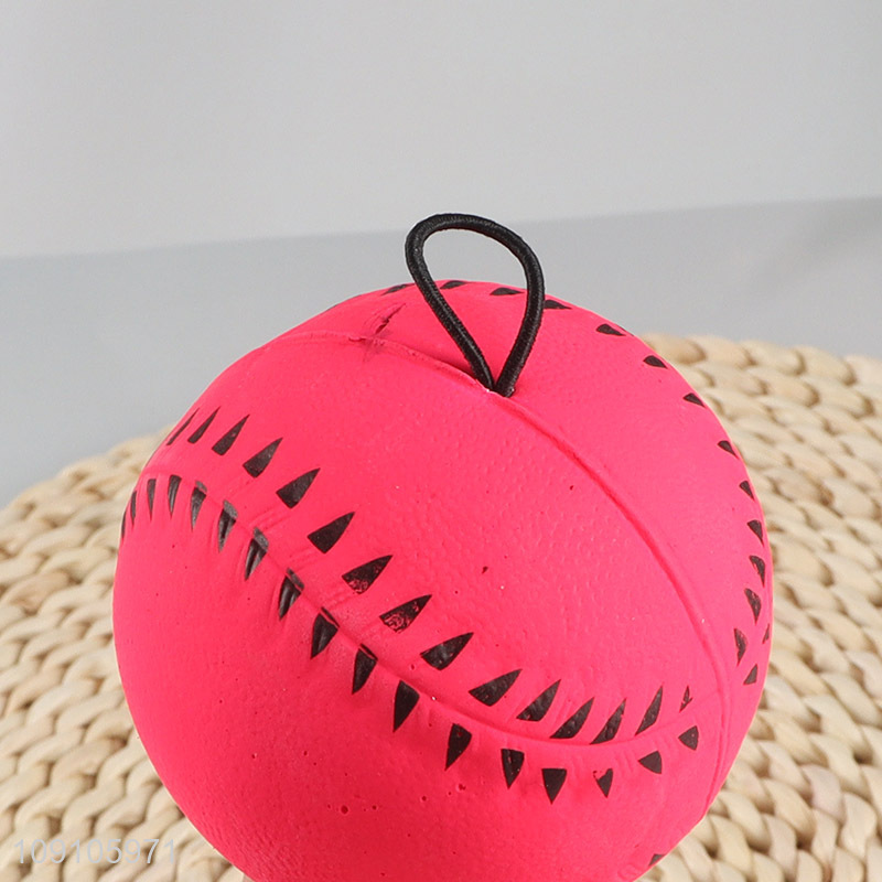 Top products baseball shape elastic ball mini bouncing ball toy