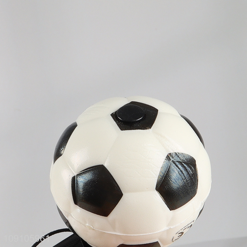 Top quality football shape elastic ball mini bouncing ball toy