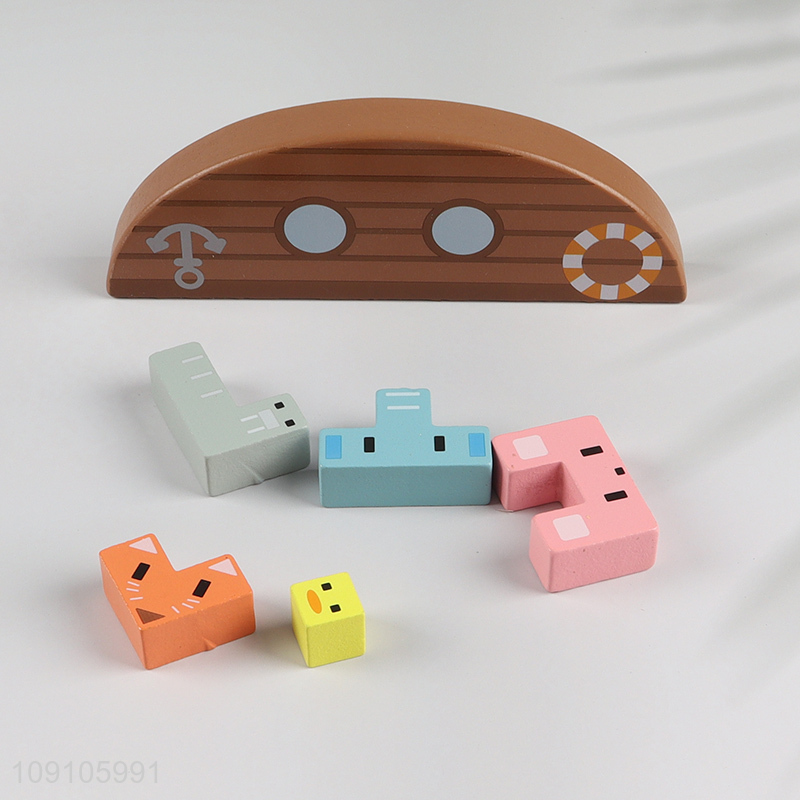 Hot products children animal balance stack height toys for sale