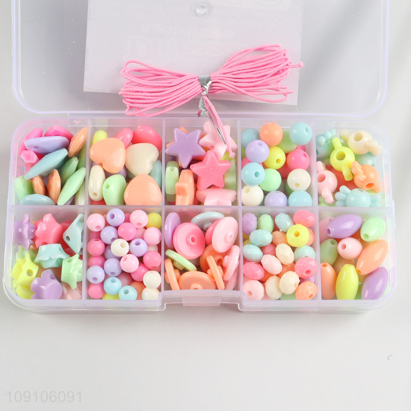 Factory price creative children diy beads jewelry making toys for sale