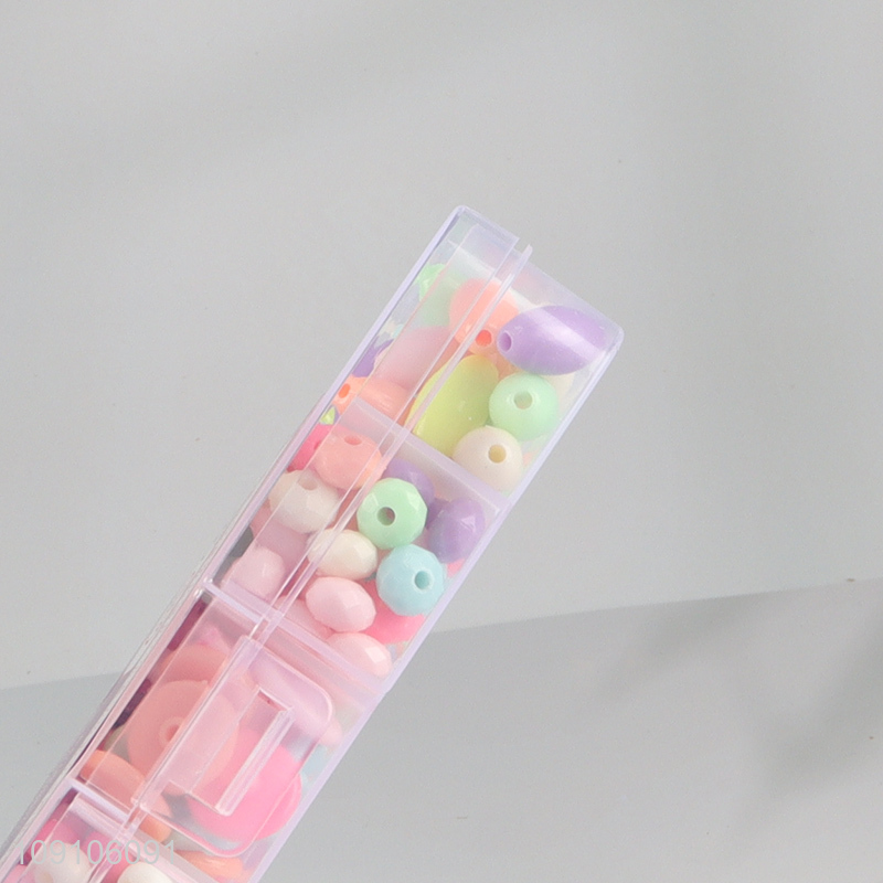 Factory price creative children diy beads jewelry making toys for sale